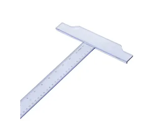 Tekenhaak Aristo GeoCollege 60cm transparant - 1