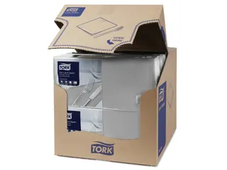 Tork 477869 Soft Lunchservet Advanced Grijs 33x33cm - 2