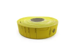BST Detecteerbare Loop Tags hittebestendig 48x279mm Geel 500 stuks