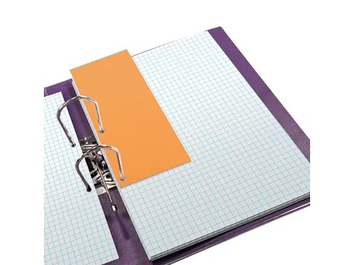 Scheidingsstrook Oxford duo 240x105mm oranje