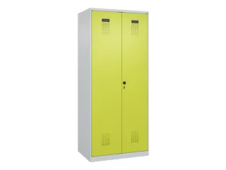 PBM-locker,HxBxD 1850x800x500mm,2vak,vak B 400mm,draaigrendel - 2