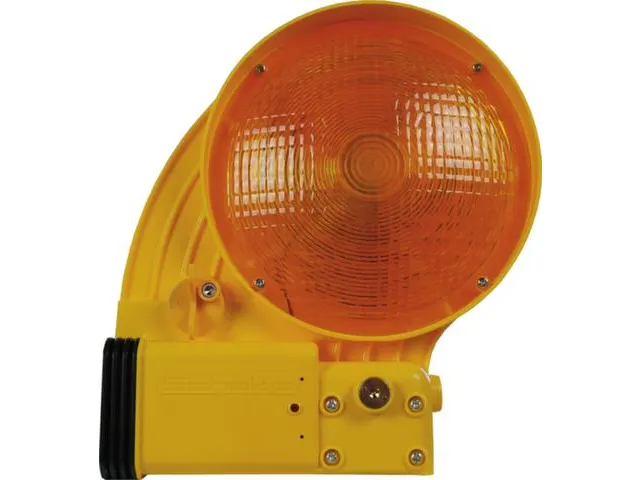 feu balise DEL jaune HxlxP 290x200x85mm