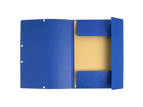 Elastomap 3 kleppen "Scotten" in glanskarton 400gm² A4 Assorti