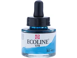 Ecoline waterverf 30 ml hemelsblauw (cyaan)