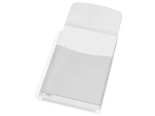 Showtas Leitz 4757 A4 11-gaats PVC 0.17mm glad met klep - 4