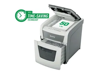 Papiervernietiger Leitz IQ Auto+ Small Office 50X P4 snippers 4x28mm - 22