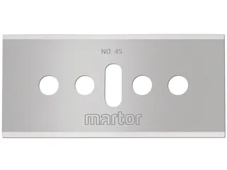 Reservemes Martor Industrie mesje nr. 45 rechthoekig 10 stuks - 1