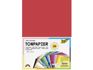Knutselpapier Folia A4 100vel 25 kleuren - 2