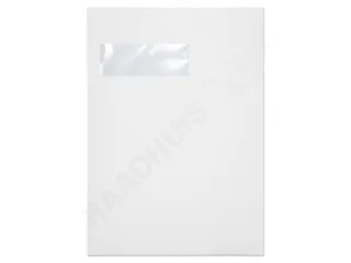 Envelop Raadhuis 220x312 Ea4 Venster Links Akte Speedy Grip Wit 120gr - 7