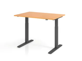 Elektrisch in hgte vst. zit-sta-bureau,HxBxD 700-1200x1200x800mm - 2