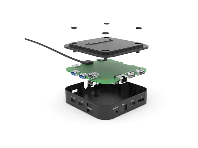 USB-C HDMI DP Docking Station with Power Delivery 100 W