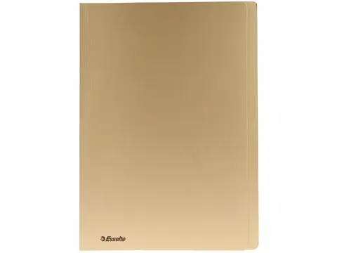 Esselte Dossiermap Geel 300 Gram Folio