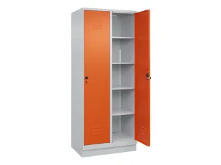 wasgoedverdeelkast,HxBxD 1950x800x500mm,vak B 400mm,draaigrendel - 2