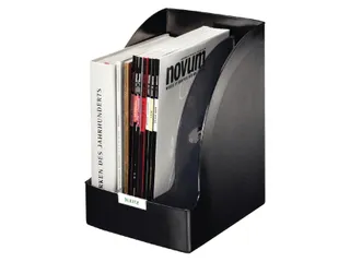 Tijdschriftcassette Leitz Plus jumbo zwart - 1