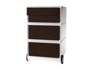 mobiel ladeblok,HxBxD 642x390x436mm,4lade(n),romp wit,front zijwand - 2