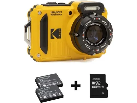 Wpz2Y Kodak Pixpro Digital Camera geel onderwatercamera
