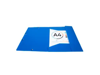 Elastomap A4 3 Kleppen Polypropyleen 5/10de Assorti - 14