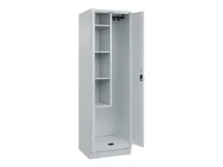 schoonmaakkast,HxBxD 1950x600x500mm,links 4vakken - 1