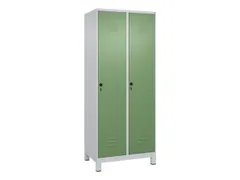locker voor scheiding van kleding,HxBxD 1950x800x500mm,2vak