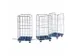 dissel en koppeling,v. rolcontainer,L 550mm,ringdiameter 140mm