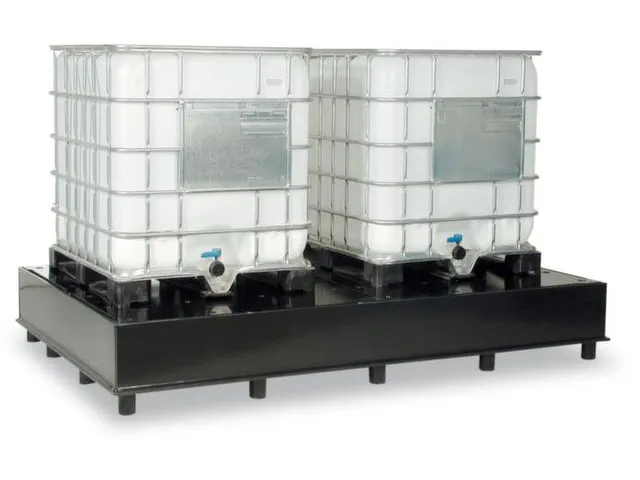 Opvangbak Hdpe 2470x870x345mm V. 6x220l M. Poten Open Volume 225l