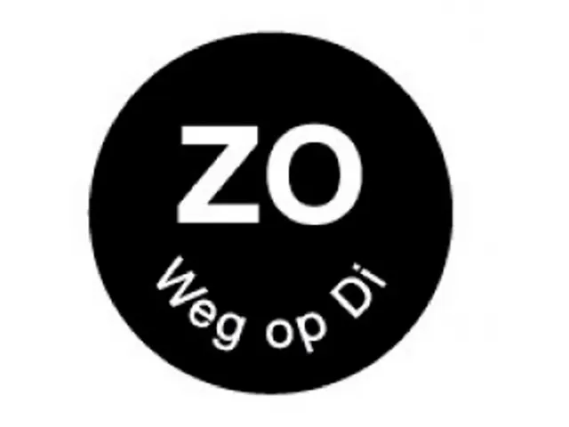 Daymark Label Dagetiket permanent 'Zo weg op Di' Rol 1000 stuks