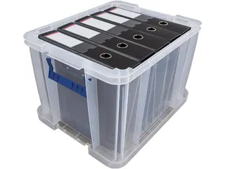 Opbergdoos Transparant 36 Liter 3 Stuks - 8