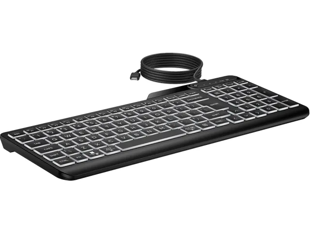 Clavier filaire rétroéclairé multi-appareil HP 405