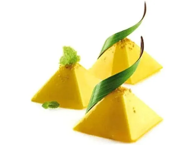 Silikomart Siliconen 1/3 GN Bakmat SILICON FLEX Pyramids SF007