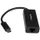 USB-C naar Gigabit Ethernet netwerkadapter zwart