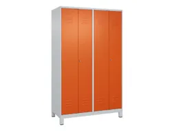 PBM-locker,HxBxD 1950x1200x500mm,4vak,vak B 300mm,cil.-slot