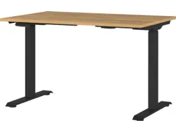 Elektrisch ihv bureau,HxBxD 720-1200x1200x800mm,blad Grandson-eiken
