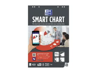 Flipoverpapier Oxford smart 65x98cm. blanco 90gram 20vel - 3