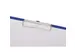 Klembordmap MAUL A4 staand PVC met penlus en insteek blauw