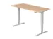 Av. régl. él. hauteur bureau assis/debout,HxlxP 630-1270x1800x800mm
