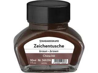 Tekeninkt Standardgraph 30ml bruin - 2