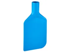 Hygiëne flexibel spatelblad Blauw met steelaansluiting 220mm