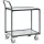 Tafelwagen 2240-7016 200kg 740x480mm 2 etages RAL7016