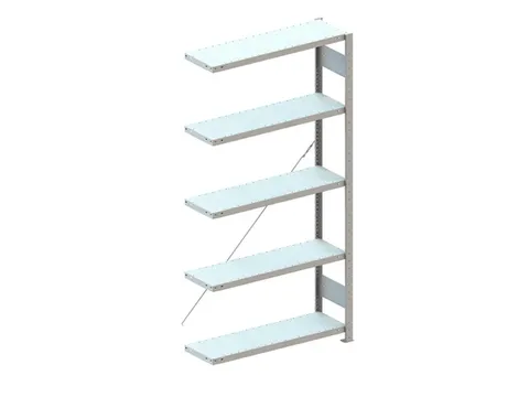 Inhaakstelling Aanbouwveld 2000x1006x336mm 5legborden 230kg