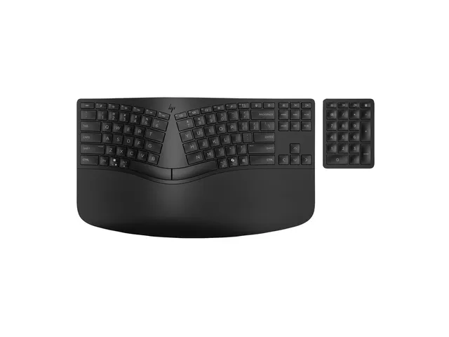 Toetsenbord HP 965 BLK Ergonomisch draadloos QWERTY
