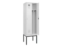 locker voor scheiding van kleding,HxBxD 2120x600x500mm,2vak