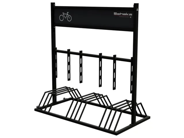 Mobiel fietsenrek,L 1300mm,6instelplaatsen,gebruik beide zijden