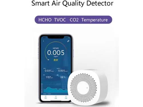 Mini Luchtkwaliteitmeter Bluetooth connectie