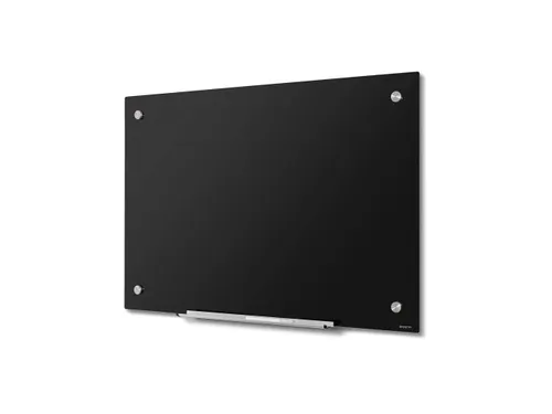 Scritto Glasbord Zwart 60x90cm met stift