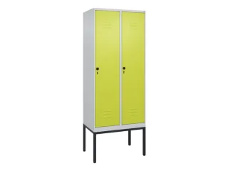 locker voor scheiding van kleding,HxBxD 2120x800x500mm,2vak - 1