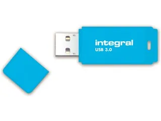 Neon USB 3.0 stick, 64 GB, blauw - 3