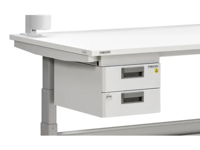 soubassement de tiroir,p. table de travail,lxP 300x454mm,2tiroir(s)