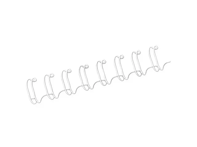 Draadrug Fellowes 14mm 34-rings A4 wit 100stuks