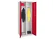 armoire à linge,HxlxP 1800x600x500mm,RAL7035,face avant RAL6011