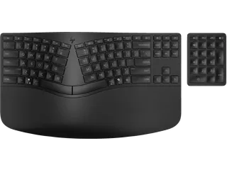 HP 960 Draadloos Toetsenbord Ergonomisch + Numeriek QWERTY Zwart - 1